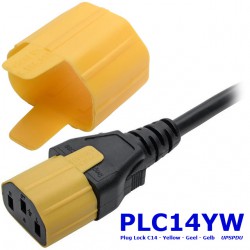 PLC14YW (100st) Plug Lock C14