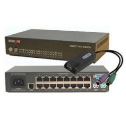 0SU22182 Smart 116 SPU - 16-Poort Cat5 KVM Switch voor Rack Omgevingen