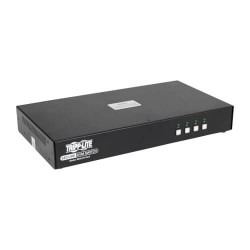 B002-DV1AC4 Secure KVM Switch, DVI to DVI - 4-Port, NIAP PP3.0 Certified, Audio, CAC Support, Single Monitor