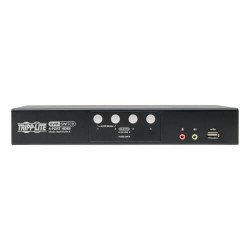 B004-HUA4-K 4-Port HDMI/USB KVM Switch with Audio/Video and USB Peripheral Sharing