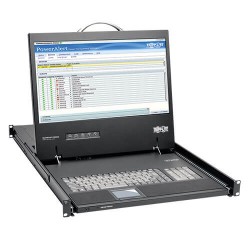 B021-000-19-HD2 1U Rack-Mount Console with 19 in. LCD, 1920 x 1080 (1080p), DVI or VGA Video, TAA