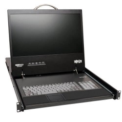 B070-016-19-IP NetCommander 16-Port Cat5 1U Rack-Mount 1+1 User Console KVM Switch with 19-in. LCD and IP Remote Access