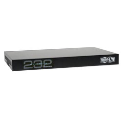 B072-032-IP2-K NetCommander 32-Port Cat5 1U Rack-Mount 2+1 User VGA USB KVM Switch with IP Remote Access with 16 USB Dongles