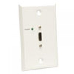 B126-1P0-WP-1 HDMI over Cat5/Cat6 Passive Extender, Wallplate Remote Receiver for Video and Audio, 1080p @60Hz  up to 50-ft., TAA