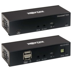 B127A-1A1-BCBH - USB-C to HDMI over Cat6 Extender Kit, KVM Support, 4K 60Hz, 4:4:4, USB, PoC, HDCP 2.2, up to 230 f