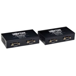 B130-202 VGA over Cat5/Cat6 Extender Kit, Transmitter & Receiver with EDID, 2 Local/2 Remote Displays, 1440x900, Up to 500-ft.