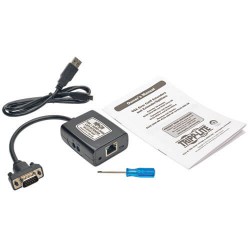 B132-100A-MR VGA with Audio over Cat5/Cat6 Extender, Receiver, USB-Powered, 1920x1080 at 60Hz, Up to 750-ft., TAA