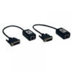 B140-101 DVI over Cat5/Cat6 Passive Extender Kit, Box-Style Video Transmitter & Receiver, 1920x1080 at 60Hz, Up to 100-ft., TAA