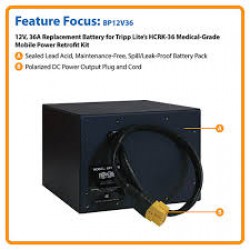 BP12V36 12V DC, 36-Amp Replacement Battery for HCRK-36 Medical-Grade Mobile Power Retrofit Kit