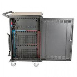 CSC42AC 42-Device AC Mobile Charging Cart – Laptops and Chromebooks, 120V, NEMA 5-15P, 10 ft. Cord, Black. 110-VOLT MODEL ONLY AVAILABLE BY SPECIAL ORDER, CALL OR MAIL US!