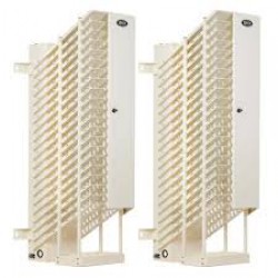 CST40AC 20-Device AC Charging Station Towers for Chromebooks - Open Frame, White, 2 Pack (40 Devices Total)