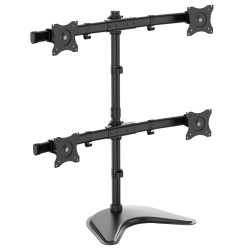 DDR1327MQ Quad-Display Desktop Monitor Stand for 13” to 27” Flat-Screen Displays