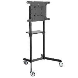 DMCS3770ROT Rolling TV/Monitor Cart for 37” to 70” Flat-Screen Displays, Rotating Portrait/Landscape Mount
