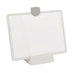 DMWP811VESAMW Magnetisch Droog-Wisbaar Whiteboard met Wit Frame, Standaard, VESA Montagepunten & 3 Stiften (Red/Blue/Black)