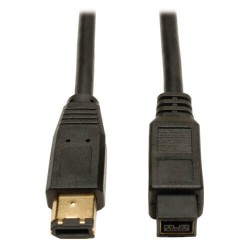 F017-010 FireWire 800 IEEE 1394b Hi-speed Cable (9pin/6pin M/M) 10-ft.