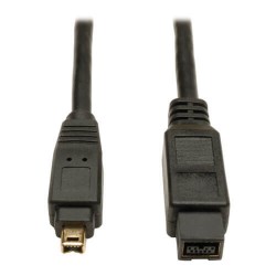 F019-006 FireWire 800 IEEE 1394b Hi-speed Cable (9pin/4pin M/M) 6-ft.