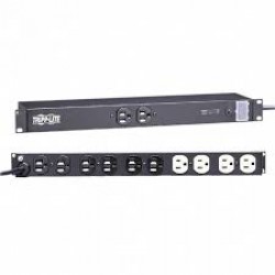 IBAR12-20T Isobar 12-Outlet Network Server Surge Protector, 15 ft. Cord with L5-20P Plug, 3840 Joules, Diagnostic LEDs, 1U Rack-Mount
