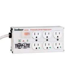 ISOBAR6ULTRAHG Isobar UL 1363 Hospital-Grade 6-Outlet Surge Protector, 15 ft. Cord, 3330 Joules, LEDs, Not For Patient-Care Vicinities