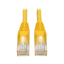 N001-003-YW Cat5e 350MHz Snagless Molded Patch Cable (RJ45 M/M) - Yellow, 3-ft.