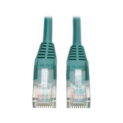 N001-005-GN Cat5e 350MHz Snagless Molded Patch Cable (RJ45 M/M) - Green, 5-ft.