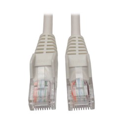 N001-005-WH Cat5e 350 MHz Snagless Molded UTP Patch Cable (RJ45 M/M), White, 5 ft.