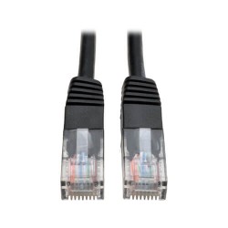 N002-004-BK Cat5e 350MHz Molded Patch Cable (RJ45 M/M) - Black, 4-ft.