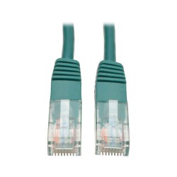 N002-007-GN Cat5e 350MHz Molded Patch Cable (RJ45 M/M) - Green, 7-ft.