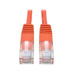 N002-014-OR Cat5e 350MHz Molded Patch Cable (RJ45 M/M) - Orange, 14-ft.
