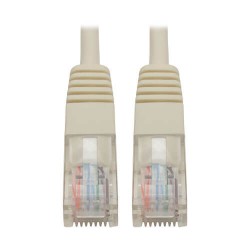 N002-015-WH Cat5e 350 MHz Molded UTP Patch Cable (RJ45 M/M), White, 15 ft.