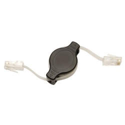 N009-004-R Cat5e Retractable Patch Cable, 4-ft.