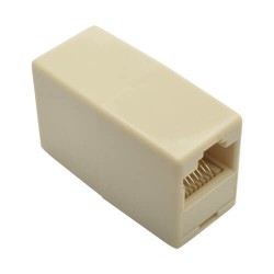 N033-001-10PK Telephone Straight-Through Modular In-Line Coupler (RJ45 F/F), 10 Pack