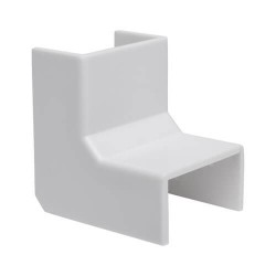 N080-C25-IC-WH Raceway Inside Corner Connector, 20 Pack, White, TAA