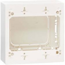N080-SMB2-WH Double-Gang Surface-Mount Back Box, White, TAA