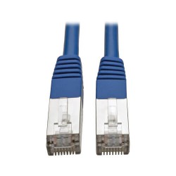 N105-003-BL Cat5e 350 MHz Molded Shielded STP Patch Cable (RJ45 M/M), Blue, 3 ft.