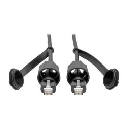 N206-PC50-IND Industrial Cat5e/Cat6 STP Patch Cable – RJ45 M/M, CMX Outdoor, IP67, 26 AWG, TAA, 50 ft. (15 m)