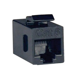 N235-001 Cat6 Straight Through Modular In-line Snap-in Coupler (RJ45 F/F), TAA