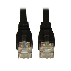 N261-025-BK Augmented Cat6 (Cat6a) Snagless 10G Certified Patch Cable, (RJ45 M/M) - Black, 25-ft.
