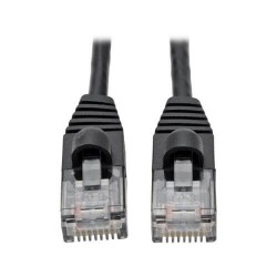 N261-S05-BK Cat6a Gigabit Snagless Molded Slim UTP Network Patch Cable (RJ45 M/M), Black, 5 ft.
