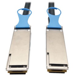 N282-01M-28-BK QSFP28 to QSFP28 100GbE Passive DAC Cable (M/M), QSFP-100G-CU1M Compatible, 1 m (3 ft.)