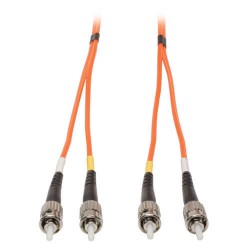 N302-010 Duplex Multimode 62.5/125 Fiber Patch Cable (ST/ST), 3M (10-ft.)