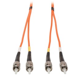 N302-50M Duplex Multimode 62.5/125 Fiber Patch Cable (ST/ST), 50M (164-ft.)