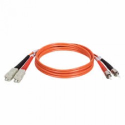 N304-025 Duplex Multimode 62.5/125 Fiber Patch Cable (SC/ST), 8M (25 ft.)