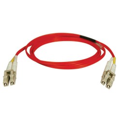 N320-02M-RD Duplex Multimode 62.5/125 Fiber Patch Cable (LC/LC) - Red, 2M (6-ft.)