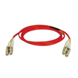 N320-03M-RD Duplex Multimode 62.5/125 Fiber Patch Cable (LC/LC) - Red, 3M (10-ft.)
