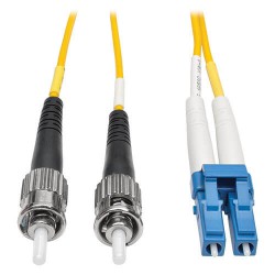 N368-15M Duplex Singlemode 8.3/125 Fiber Patch Cable (LC/ST), 15M (50-ft.)