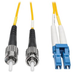 N368-50M Duplex Singlemode 8.3/125 Fiber Patch Cable (LC/ST), 50 m (164 ft.)