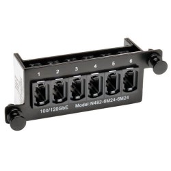 N482-6M24-6M24 100Gb/120Gb Pass-Through Cassette - (x6) 24-Fiber MTP/MPO ( Female )