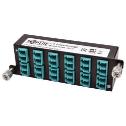 N484-12LC 10GbE Pass-Through Cassette - (x12) LC Duplex