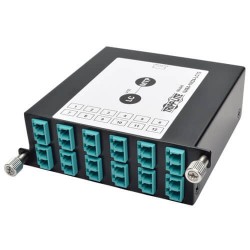 N484-1M24-LC12 100Gb/120Gb to10Gb Breakout Cassette, 24-Fiber OM4 MTP/MPO ( Male with Pins ) to ( x12 ) LC Duplex