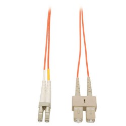 N516-10M Duplex Multimode 50/125 Fiber Patch Cable (LC/SC), 10M (33-ft.)